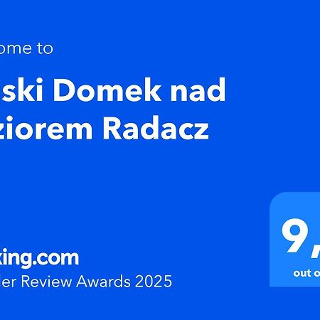 보르네 술리노보 Rajski Domek Nad Jeziorem Radacz 빌라 외부 사진